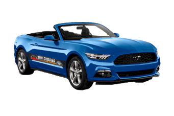 Voiture de prestige 200 chrono : Ford Mustang V8 GT