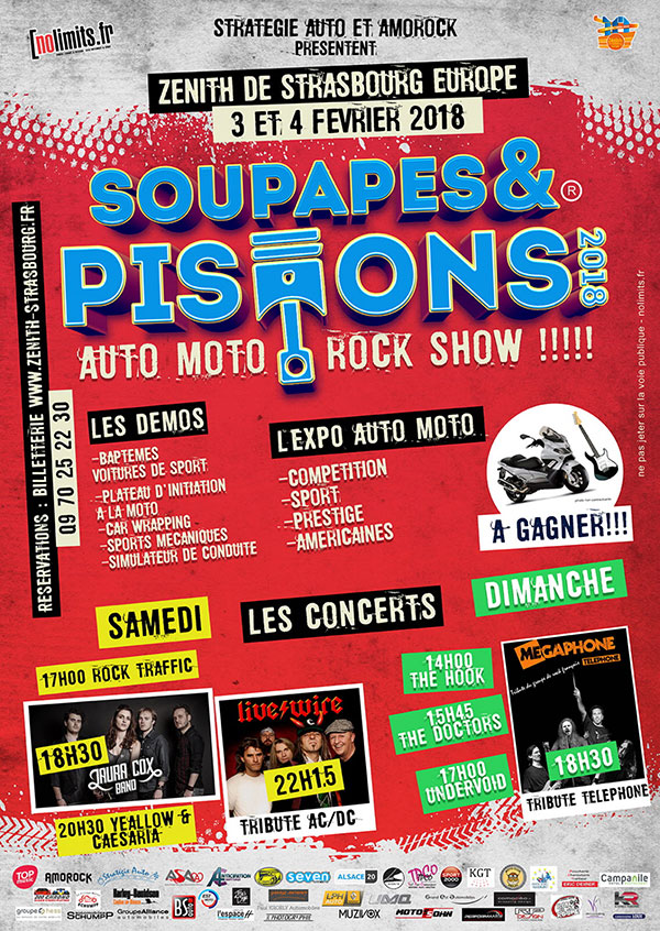 soupaps et pistons 2018 à Strasbourg