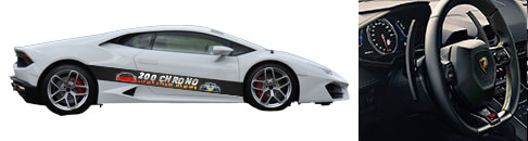 Stage de pilotage en Lamborghini Huracan