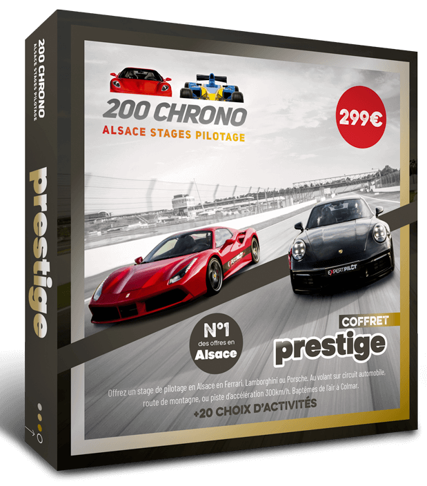 Coffret Cadeau Pilotage LAMBORGHINI / FERRARI à 299 €